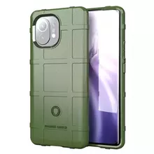 Противоударный чехол бампер для Vivo Y02 Anomaly Rugged Shield Green (Зеленый)