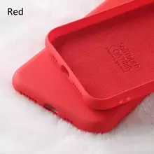 Чохол бампер для Realme 10 5G Anomaly Silicone (з мікрофіброю) Red (Червоний)