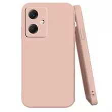 Чехол бампер для Xiaomi Redmi Note 12 Anomaly Silicone (с микрофиброй) Sand Pink (Песочный Розовый)