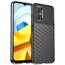 Протиударний чохол бампер для Realme 10 5G Anomaly Thunder Black (Чорний)