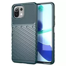Противоударный чехол бампер для Vivo Y02 Anomaly Thunder Green (Зеленый)