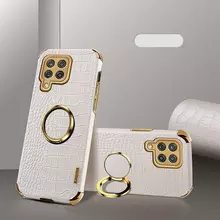 Чехол бампер для Samsung Galaxy M53 Anomaly X-Case (с кольцом-держателем) White (Белый)