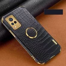 Чехол бампер для Vivo X60 Anomaly X-Case (с кольцом-держателем) Black (Черный)
