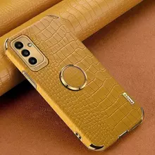 Чехол бампер для Xiaomi Redmi Note 12 Anomaly X-Case (с кольцом-держателем) Yellow (Желтый)