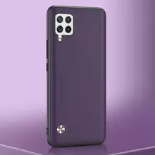 Чехол бампер для Samsung Galaxy A12 Nacho Anomaly Color Fit Purple (Пурпурный)
