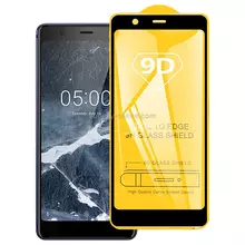 Защитное стекло для Nokia C01 Plus Anomaly 9D Full Glue Tempered Glass Black (Черный)