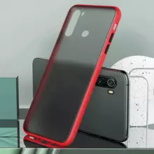 Чехол бампер для Xiaomi Poco M5s / Redmi Note 10 / Redmi Note 10S Anomaly Fresh Line Red (Красный)