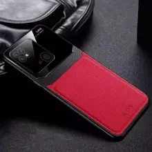 Чехол бампер для Xiaomi Poco M5s / Redmi Note 10 / Redmi Note 10S Anomaly Plexiglass Red (Красный)