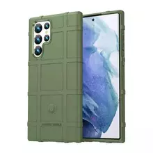 Противоударный чехол бампер для Samsung Galaxy S23 Ultra Anomaly Rugged Shield Green (Зеленый) 