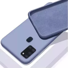 Чехол бампер для Nokia C01 Plus Anomaly Silicone (с микрофиброй) Purple (Пурпурный)