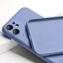 Чехол бампер для Oppo A57 / A57s Anomaly Silicone (с микрофиброй) Light Purple (Светло Пурпурный)