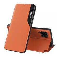 Интерактивная чехол книжка для Samsung Galaxy M33 Anomaly Smart View Flip Orange (Оранжевый)