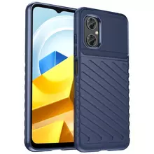 Противоударный чехол бампер для Samsung Galaxy Xcover 6 Pro Anomaly Thunder Blue (Синий)