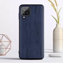 Чехол бампер для Samsung Galaxy M33 Anomaly Wooden Style Blue (Синий)