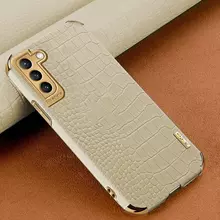 Чехол бампер для Samsung Galaxy S21 Plus Anomaly X-Case White (Белый)