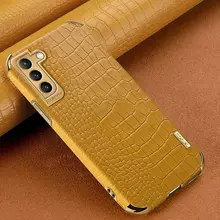 Чохол бампер для Samsung Galaxy S21 Ultra Anomaly X-Case Yellow (Жовтий)