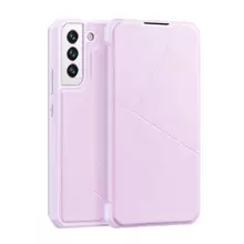 Чехол книжка для Samsung Galaxy S22 Dux Ducis Skin X Pink (Розовый)