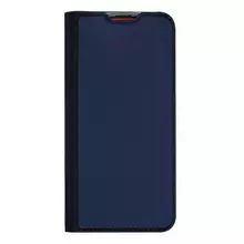 Чехол книжка для Xiaomi Poco C40 Dux Ducis Skin Pro Blue (Синий)
