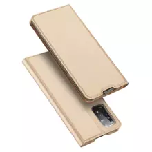 Чехол книжка для Xiaomi Poco M4 5G / Redmi Note 11R Dux Ducis Skin Pro Gold (Золотой)