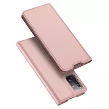 Чехол книжка для Xiaomi Poco M4 5G / Redmi Note 11R Dux Ducis Skin Pro Rose Gold (Розовое Золото)
