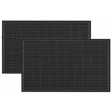 Набор стационарных солнечных панелей EcoFlow Solar Panel (2 шт) 100W Black (Черный)