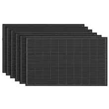 Набір сонячних панелей стаціонарних EcoFlow Solar Panel (30 шт) 100W Black (Чорний)