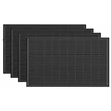 Набір стаціонарних сонячних панелей EcoFlow Solar Panel (4 шт.) 100W Black (Чорний)