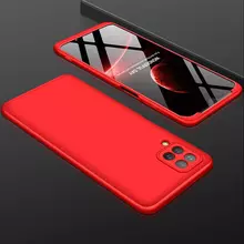 Ультратонкий чехол бампер для Samsung Galaxy M33 GKK Dual Armor Red (Красный)