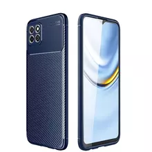 Противоударный чехол бампер для Huawei Honor 60 SE Ipaky Lasy Blue (Синий) 