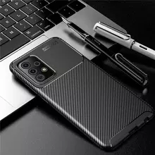 Противоударный чехол бампер для Samsung Galaxy A23 5G / Galaxy A23 Ipaky Lasy Black (Черный)