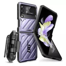 Противоударный чехол бампер Supcase Unicorn Beetle PRO для Samsung Galaxy Flip 4 Purple (Фиолетовый) 