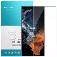 Закаленное защитное стекло Nillkin 3D CP+ MAX для Samsung Galaxy S23 Ultra Black (Черный) 