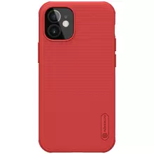 Противоударный чехол бампер Nillkin Super Frosted Shield для Xiaomi Redmi Note 12 Red (Красный)