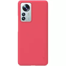 Противоударный чехол бампер Nillkin Super Frosted Shield для Xiaomi Poco X4 GT / Redmi Note 11T Pro / Redmi Note 11T Pro Plus Red (Красный)