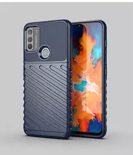 Протиударний чохол бампер для Motorola Moto G51 5G Anomaly Thunder Blue (Синій)