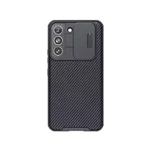 Протиударний чохол бампер Nillkin CamShield Pro (шторка на камеру) для Samsung Galaxy S22 Black (Чорний)