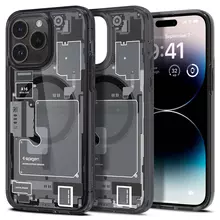 Противоударный чехол бампер Spigen Ultra Hybrid Zero One MagSafe для iPhone 14 Pro Max Zero One (Ноль Один) ACS05539