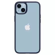 Противоударный чехол бампер Spigen Ultra Hybrid для iPhone 14 Plus Navy Blue (Темно Синий) ACS04899
