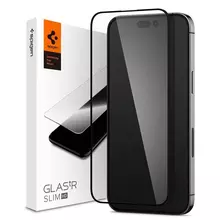 Защитное стекло Spigen Glas.tR Slim FC для iPhone 14 Pro Max Black (Черный) AGL05209