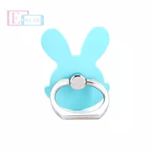 Алюминиевое кольцо-подставка Anomaly Rabbit Ring Holder Stand для смартфонов (Голубой)