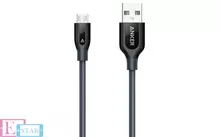 Кабель Anker Powerline+ Micro USB - 0.9м V3 Gray (Сірий) A8142HA1