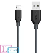 Кабель Anker Powerline Micro USB - 0.9m V3 Space Gray (Серый) A8132H11/A8132G11