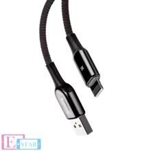 Кабель Baseus X-type Light Cable Black (Чорний) CATXD-A01