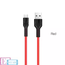 Кабель для заряджання та передачі даних Hoco U31 Benay Micro-USB Red (Червоний) Кабель для заряджання та передачі даних Hoco U31 Benay Micro-USB Red (Червоний)
