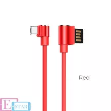 Кабель для зарядки и передачи данных Hoco U37 Long Roam Micro USB Red (Красный)