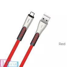 Кабель для зарядки и передачи данных Hoco U48 Superior Speed USB to Micro-USB Red (Красный)