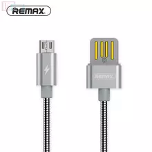 Кабель для зарядки и передачи данных Remax Serpent Micro USB Silver (Серий) RC-080m