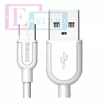 Кабель для зарядки и передачи данных Remax Souffle micro USB Cable White (Белый) (RC-031m)