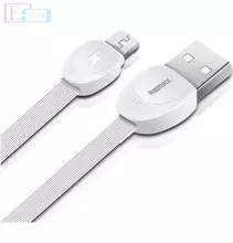 Кабель для зарядки и передачи данных USB Remax Shell micro USB White (Белый) RC-040m