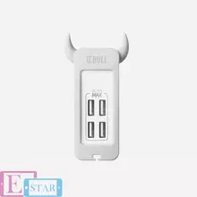 Зарядний пристрій Momax U.Bull 4-port USB Charger Global Set White (Білий) UM4GSA
